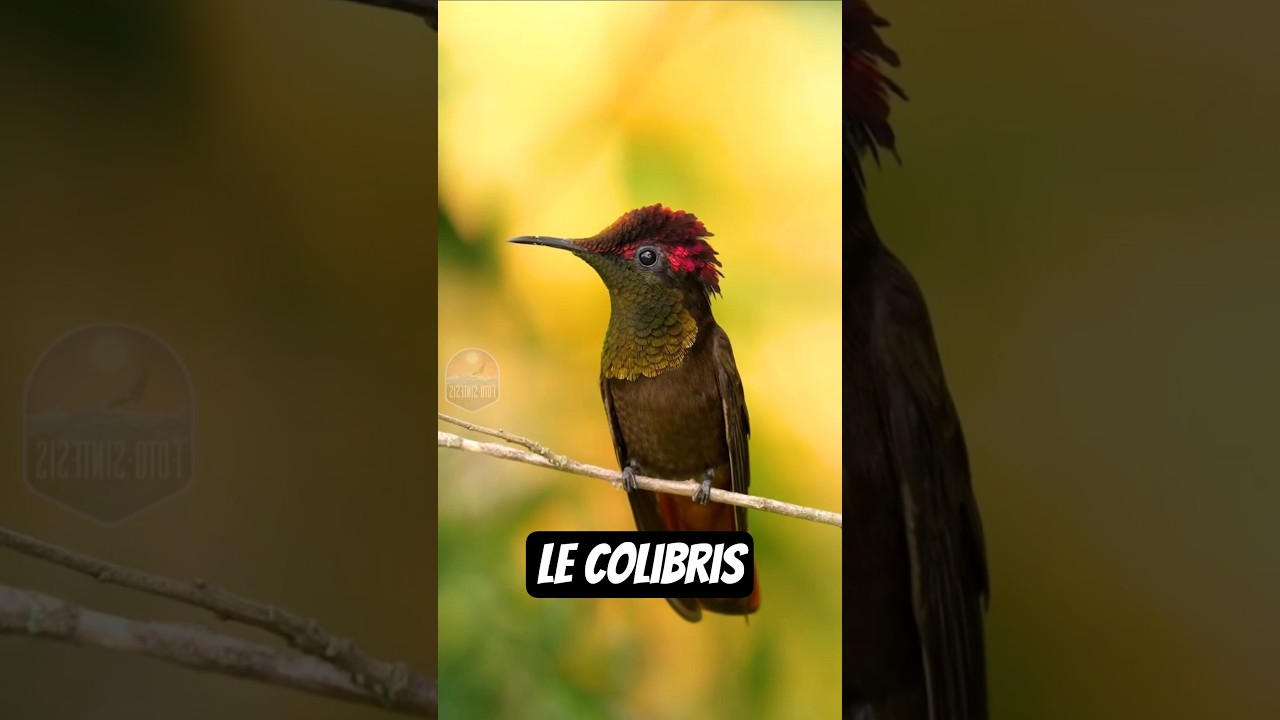 Le Colibris cache bien son jeu ! 🐦 #colibri #hummingbird #oiseaux #birds #animaux #animalier